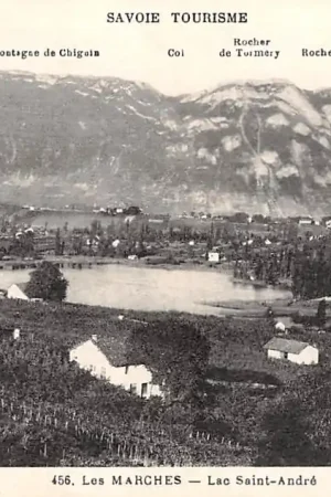 Franrijk Les Marches Lac Saint-Andre 1936 Savoie France Europa HC21245 Tylko dziś