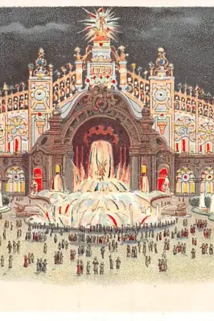 Frankrijk Paris Exposition Universelle 1900 Palais de l'Electricite champ de Mars France Europa HC21171 Szybka dostawa