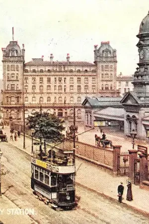 Engeland Scarborough Railway Station Tram Spoorwegen England Great Britain Europa HC21173 Najlepsza cena