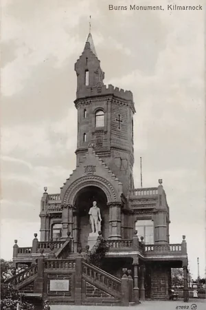 Bezpieczna płatność Engeland Burns Monument 1912 Scotland England Great Britain Europa HC21148