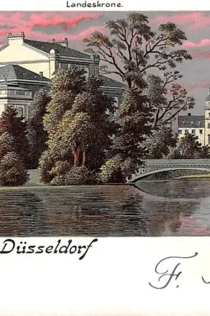 Duitsland Düsseldorf Landeskrone Deutschland Europa HC21109 Rabat