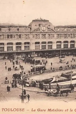 Frankrijk Toulouse La Gare Matabiau et le Canal du Midi Spoorwegen France Europa HC21039 Oferta