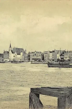 België Antwerpen Anvers Panorama de ville 1908 Schepen Scheepvaart EuropaHC20839 Popularny