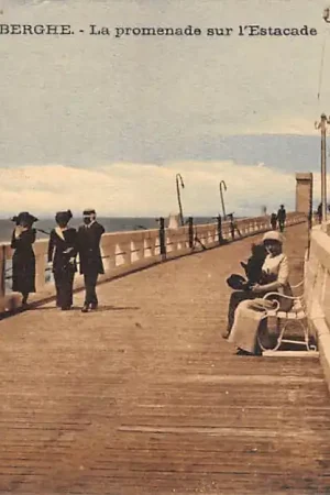 Tylko dziś België Blankenberge Blankenberghe La Promenade sur l'Estacade 1914 Europa HC20836