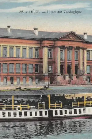 België Luik Liège L'Instituut Zoologique Maas Binnenvaart schepen Scheepvaart HC20822 Ekspresowa dostawa