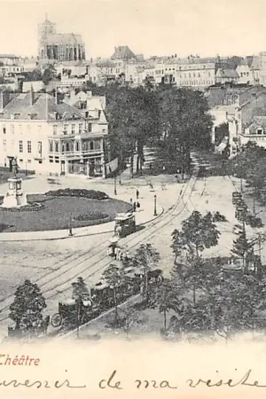 België Luik Liège Place du Theatre Tram Europa HC20821 Oferta