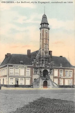 Darmowa dostawa Franrijk Orchies Oorschie Le Beffroi France Europa HC20810