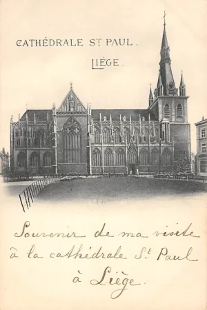 Nowość België Luik Liège Cathedrale St. Paul Europa HC20809