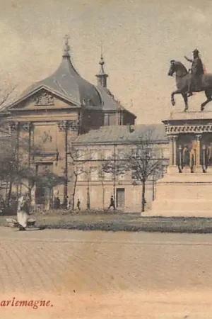 België Luik Liège Statue Charlemagne 1906 Europa HC20783 Bezpieczna płatność