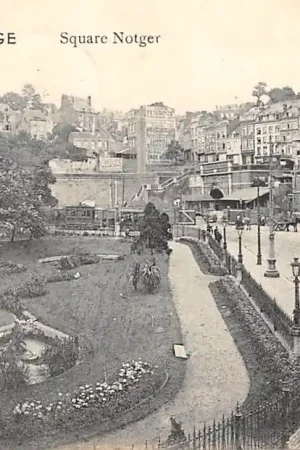 België Luik Liège Square Notger Hondenkar 1913 Europa HC20756 Kup teraz