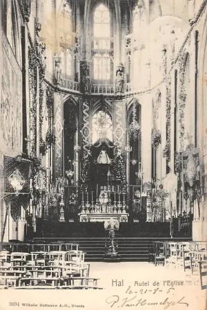 België Halle Hal Autel de l'Eglise 1905 Europa HC20746 Oferta limitowana