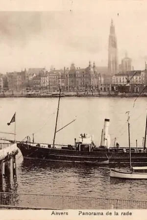België Antwerpen Anvers Panorama de la rade Scheepvaart Schepen 1911 Europa HC20668 Tani