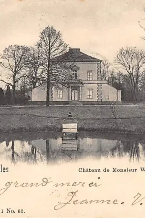 Darmowa dostawa België Chateau de Monsieur Woeste a Uccle Les Environs de Bruxelles Brussel 1901 Europa HC20645