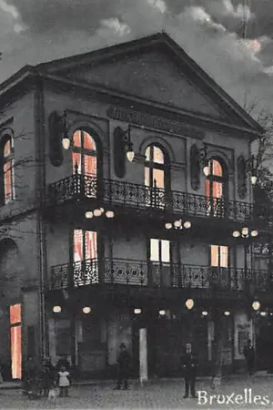 Promocja België Brussel Bruxelles Theatre du Parc bij avond Europa HC20641