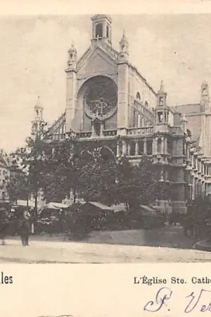 Tani België Brussel Bruxelles L'Eglise Ste. Catherine 1901 Europa HC20636