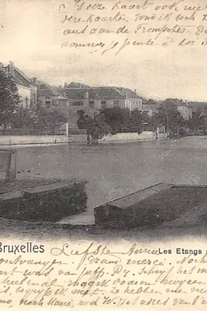 België Watermaal-Bosvoorde Les Etangs a Boitsfort Les Environs de Bruxelles 1902 Europa HC20630 Szybka dostawa