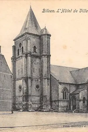 België Bilsen L'Hotel de Ville et l'Eglise Europa HC20620 Bezpieczna płatność