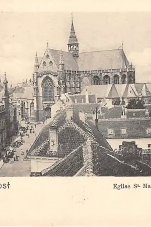 Ekspresowa dostawa België Souvenir d' Alost Eglise St. Martin 1901 Europa HC20615