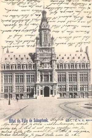 Oferta limitowana België Schaarbeek Hotel de Ville de Schaerbeek 1903 Europa HC20604