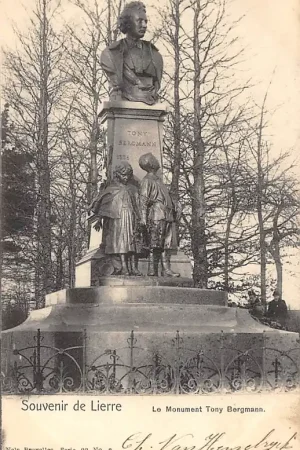 België Lier Soovenir de Lierre Le Monument Tony Bergmann 1902 Europa HC20603 Ostatnia szansa