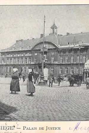 België Luik Liège Palais de Justice 1902 Klederdracht Europa HC20556 Zamów teraz