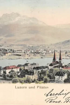 Oferta limitowana Zwitserland Luzern und Pilatus 1903 Schweiz Suisse Switzerland Europa HC20467