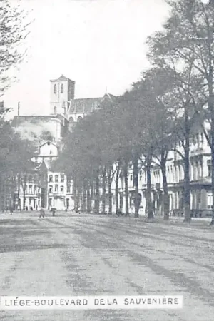 Najlepsza cena België Luik Liège Boulevard de la Sauveniere 1908 Europa HC20588