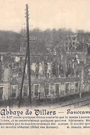 Oferta limitowana België Villers-la-ville Abbaye de Villers 1912 Europa HC19095