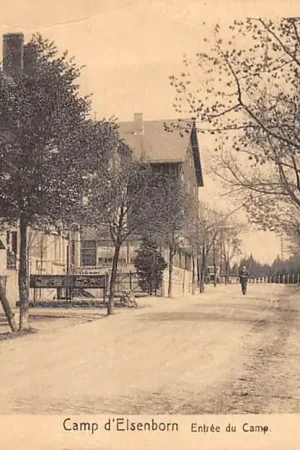 België Camp d'Elsenborn Entree du Camp Militair Europa HC19073 Promocja