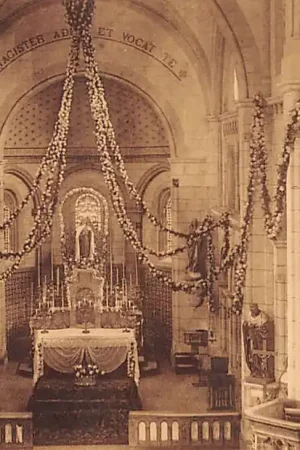 Oryginalny België Leuth Inwijding van het beeld van d'heilige Theresia van Lisieux 1 Mei 1927 Europa HC19076