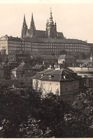 Tani Tsjechië Praha Hradcany Fotokaart Czech Republic Europa HC18945