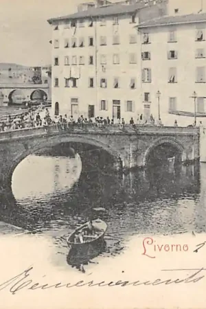 Italië Livorno Quartiere detto la Venezia 1900 Italia Europa HC18922 Oferta limitowana