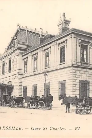Frankrijk Marseille Gare St. Charles Station Spoorwegen France Europa HC18879 Premium