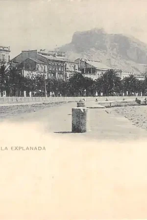 Bezpieczna płatność Spanje Alicante Vista general de la explanada Espana Spain Europa HC18876