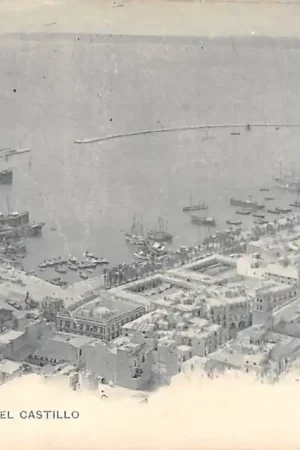 Spanje Alicante El puerto desde el castillo Espania Spain Europa HC18874 Oferta