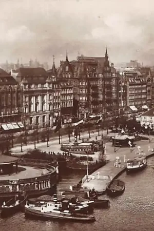 Tani Duitsland Hamburg Jungfernstieg 1933 Scheepvaart Deutschland Europa HC18651