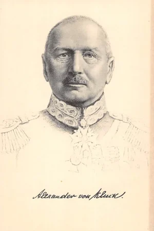 Duitsland Generaloberst Von Kluck Militair WO1 1914-1918 Deutschland Europa HC17996 Ostatnia szansa