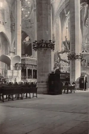 Wyprzedaż Spanje Palma de Mallorca Interna de la Catedrale (Balearia) insuloj Fotokaart Spain Europa Espa\\u00f1a HC17840