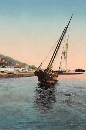 Darmowa dostawa Duitsland Blankenese Strandpartie Hamburg Vissers schip Deutschland Europa HC18916