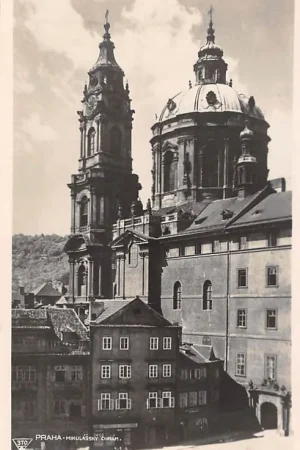 Ostatnia szansa Tsjechië Praha Mikulassky Chram Fotokaart Czech Republic Europa HC18914