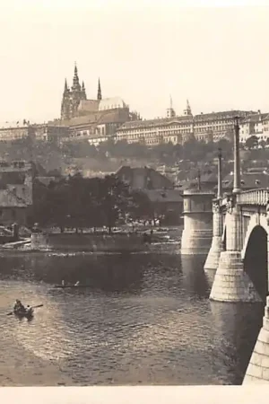 Tsjechië Praha Hradcany Fotokaart Czech Republic Europa HC18889 Nowość