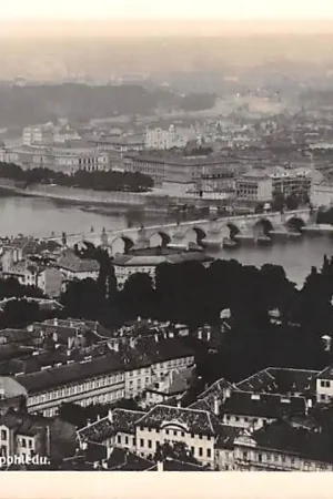 Tsjechië Praha Cast celkoveho pohledu Czech Republic Fotokaart EuropaHC18887 Ekspresowa dostawa