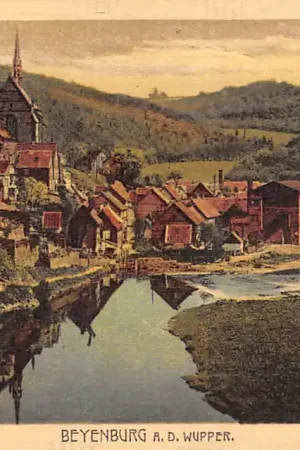 Duitsland Beyenburg a.d. Wupper Wuppertal Deutschland Europa HC17708 Autentyczny