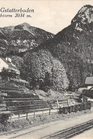 Zamów teraz Zwitserland Gesause Gstatterboden Station Spoorwegen Schweiz Suisse Switzerland Europa HC17628