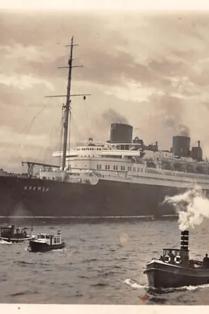 Ostatnia szansa Duitsland Hamburg Turbinen-Scnheldampfer BREMEN Sleepboten Scheepvaart Deutschland Europa HC17612