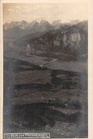 Zwitserland Blick von Patscherkofel Hausberg Innsbruck Fotokaart Suisse Schweiz Switzerland Europa HC17396 Wyprzedaż