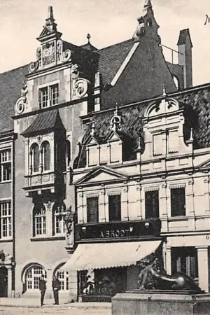 Oferta Duitsland Eberswalde Barnim Markt mit Rathaus Reclame Den Haag M. Finsy Zuidwal 32 Rijwielen Deutschland Europa HC16891