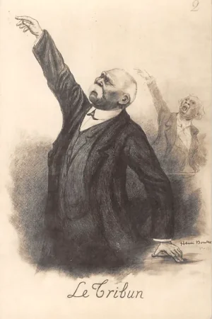 Frankrijk Militair WO1 1914 - 1918 Le Tribun Illustrator Henri Bouter (?) Fotokaart France Europa HC16602 Darmowa dostawa