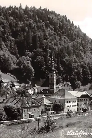 Oostenrijk Lauffen Bad Goisern Fotokaart Österreich Austria Europa HC16550 Premium