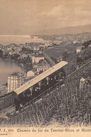 Zwitserland Chemin de Fer de Territet - Glion et Montreux Trein Spoorwegen Schweiz Switzerland Suisse Europa HC16530 Oferta